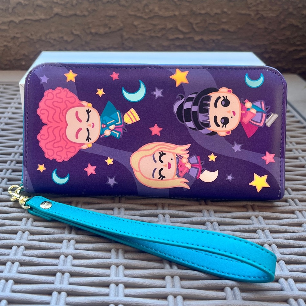 EUC Loungefly chibi hocus pocus Sanderson sisters wallet